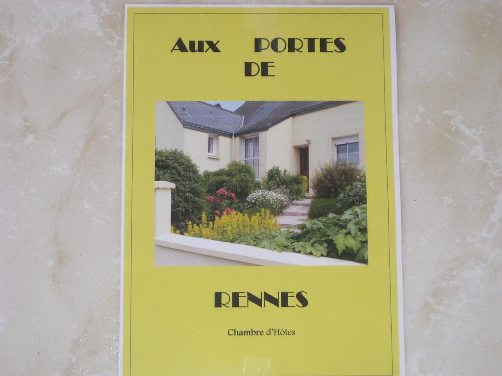 Aux Portes De Rennes Ch. D'Hotes Chartres-de-Bretagne Habitación foto